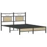 Sonoma Oak King Size Bed Frame 150x200 cm | HipoMarket UK