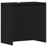 Bathroom Cabinet Black Oak 60x33x61 cm | Hipomarket UK