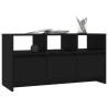 Stylish Black TV Cabinet - 102x37.5x52.5 cm | HipoMarket