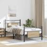 Sonoma Oak Bed Frame 80x200 cm - Stylish & Durable | HipoMarket