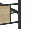 Sonoma Oak Bed Frame 80x200 cm - Stylish & Durable | HipoMarket