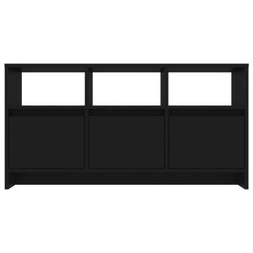 Stylish Black TV Cabinet - 102x37.5x52.5 cm | HipoMarket