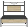 Sonoma Oak Bed Frame 90x200 cm - Durable & Stylish