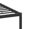 Bed Frame without Mattress in Smoked Oak - 137x190 cm