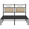 Sonoma Oak Bed Frame 120x190 cm - Stylish & Durable