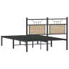 Sonoma Oak Bed Frame 120x190 cm - Stylish & Durable