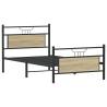 Sonoma Oak Bed Frame 107x203 cm - Durable & Stylish