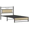 Sonoma Oak Bed Frame 100x200 cm - Durable & Stylish