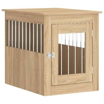 Dog Crate Furniture Sonoma Oak - Stylish & Durable | Hipo Market