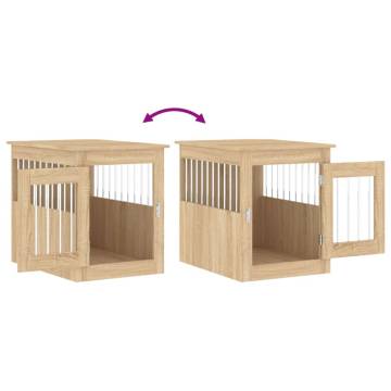 Dog Crate Furniture Sonoma Oak - Stylish & Durable | Hipo Market