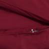 Duvet Cover Set Bordeaux 140x200 cm - Soft & Elegant