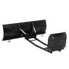 Heavy-Duty Snow Plough for ATV - 120x38 cm Black