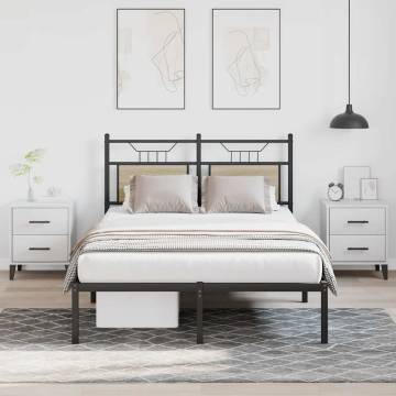 Sonoma Oak Bed Frame 120x200 cm - Stylish & Durable Design