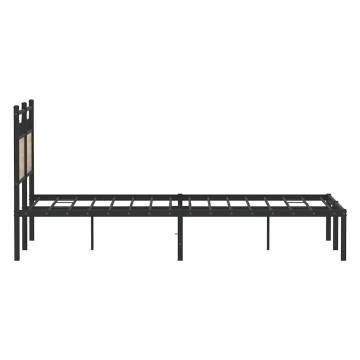 Sonoma Oak Bed Frame 120x200 cm - Stylish & Durable Design