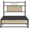 Sonoma Oak Bed Frame 80x200 cm | Durable and Stylish Design