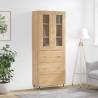 Elegant Highboard Sonoma Oak - Stylish Storage Solution