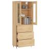 Elegant Highboard Sonoma Oak - Stylish Storage Solution