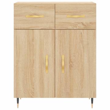 Elegant Highboard Sonoma Oak - 69.5x34x180 cm | HipoMarket