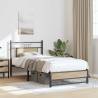 Sonoma Oak Bed Frame 90x190 cm - Stylish & Durable Design