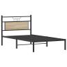 Sonoma Oak Bed Frame 107x203 cm - Stylish & Durable Design