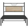 Sonoma Oak Bed Frame 107x203 cm - Stylish & Durable Design