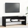 Stylish Black Oak TV Cabinet - 100x40x40 cm for Your Home