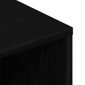 Stylish Black Oak TV Cabinet - 100x40x40 cm for Your Home