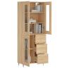 Elegant Highboard Sonoma Oak - Stylish Storage Solution