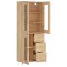 Elegant Highboard Sonoma Oak - Stylish Storage Solution