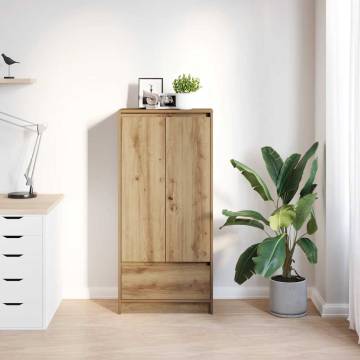 Cabinet with Drawer - Artisan Oak | Hipomarket UK