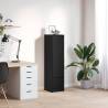 Stylish Highboard Black Oak - Durable Storage Solution