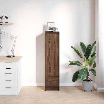 Highboard Brown Oak - Stylish Storage Solution | HipoMarket