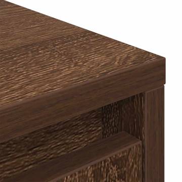 Highboard Brown Oak - Stylish Storage Solution | HipoMarket