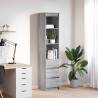 Highboard Grey Sonoma - Stylish Storage Solution | HipoMarket