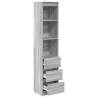 Highboard Grey Sonoma - Stylish Storage Solution | HipoMarket