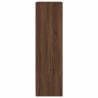 Brown Oak Cabinet with Drawer - 55.5x34x119.5 cm | HipoMarket