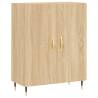 Stylish Highboard Sonoma Oak - 69.5x34x180 cm | HipoMarket