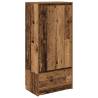 Cabinet with Drawer in Old Wood - Stylish & Practical Storage