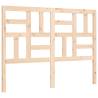 Solid Wood Bed Frame with Headboard 120x200 cm | Hipo Market