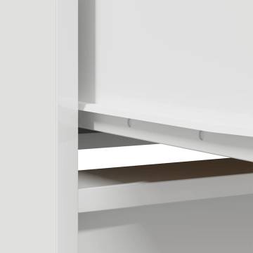 Highboard White - Stylish Storage Solution | HipoMarket