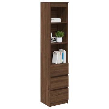 Highboard Brown Oak - Stylish Storage Solution for Your Home