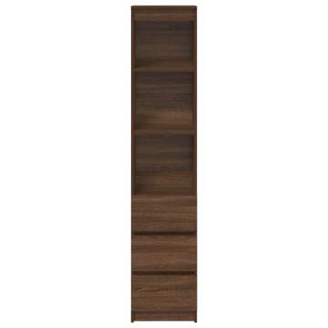 Highboard Brown Oak - Stylish Storage Solution for Your Home