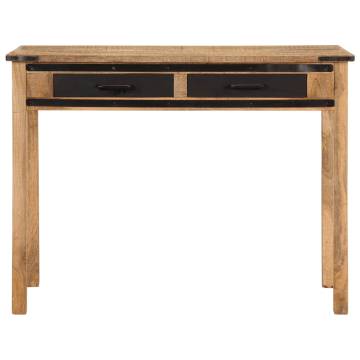 Solid Wood Desk 100x50x75 cm - Durable Mango Design