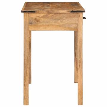 Solid Wood Desk 100x50x75 cm - Durable Mango Design