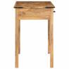 Solid Wood Desk 100x50x75 cm - Durable Mango Design