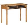 Solid Wood Desk 100x50x75 cm - Durable Mango Design