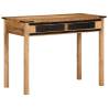 Solid Wood Desk 100x50x75 cm - Durable Mango Design