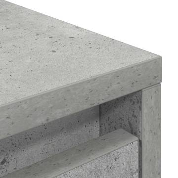 Highboard Concrete Grey - Stylish Storage Solution | HipoMarket