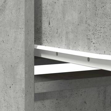 Highboard Concrete Grey - Stylish Storage Solution | HipoMarket