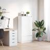 Cabinet with Drawer White - Versatile Storage Solution